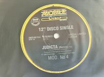 【希少フィリピン盤】MOD.No 4(MOD n.4) / JUDICTA(Remix,Detroit Acid Ver,Radio)12inch MOBILE DISCO RECORDS DMDS86115 89年ITALOHOUSE_画像2