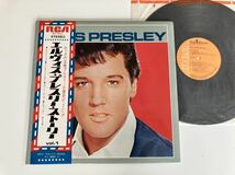 【71年盤】エルヴィス・プレスリー・ストーリー vol.1 Elvis Presley / Elvis's Golden Records 帯付LP ビクター SRA5221 ロックの王者_画像1