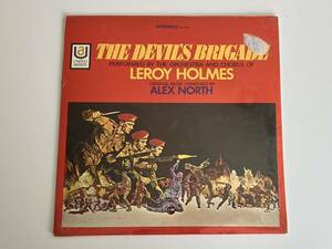 【68年US未開封LP】THE DEVIL'S BRIGADE SOUNDTRACK Performd by Leroy Holmes,Music by Alex North UNITED ARTISTS UAS6654,コマンド戦略