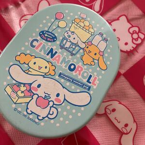  Sanrio 2006 Cinnamoroll stainless steel lunch box handbag bag Heisei era retro aluminium lunch box .. robust made of stainless steel lunch box bulkhead board 