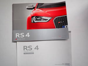 ★アウディ【RS4アバント】カタログ/2014年9月/諸元表（価格掲載）付/送料185円