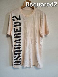 19ss ディースクエアード Tシャツ 半袖 プリント XS DSQUARED2