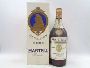 MARTELL VSOP MEDAILLON Martell VSOPme large yon white label cognac brandy 700ml in box unopened old sake X162652