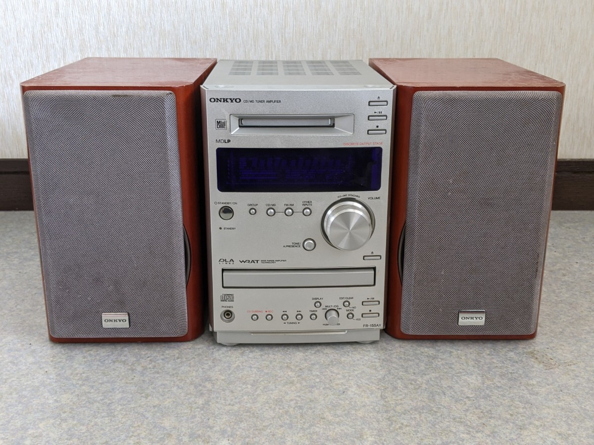 最新デザインの O111 ONKYO D-02AX + オンキヨー(オンキョー)FR-155AX