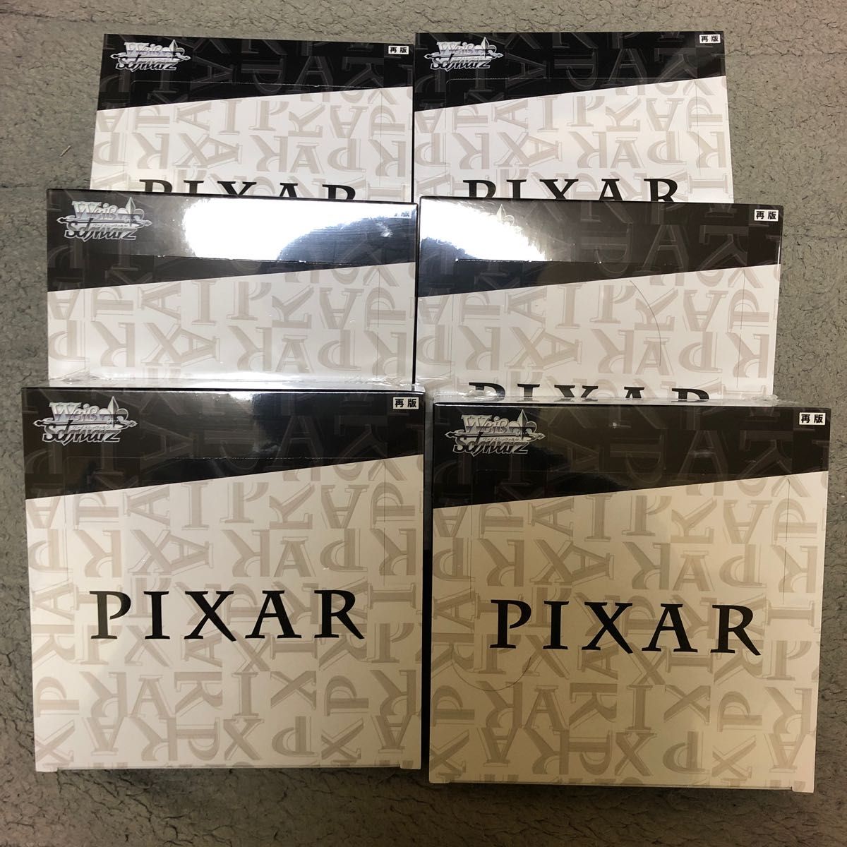 ヴァイスシュヴァルツ PIXAR ピクサー シュリンク未開封新品 2BOX