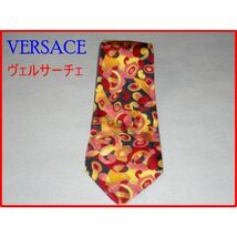 Men's 美品　VERSACE ヴェルサーチェ ネクタイ_画像1