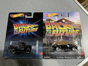 2台セット ホットウィール バックトゥーザ フューチャー hotwheels 1987 デロリアン back to the future e.t old bmx kuwahara schwinn