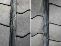 L16378-ダンロップ SP122 225/80R17.5 123/122L 中古 7分山 2本セット サマータイヤ 2016年製_画像8