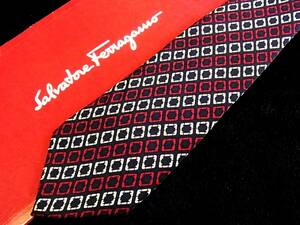 *E3689N* superior article * Ferragamo. necktie 