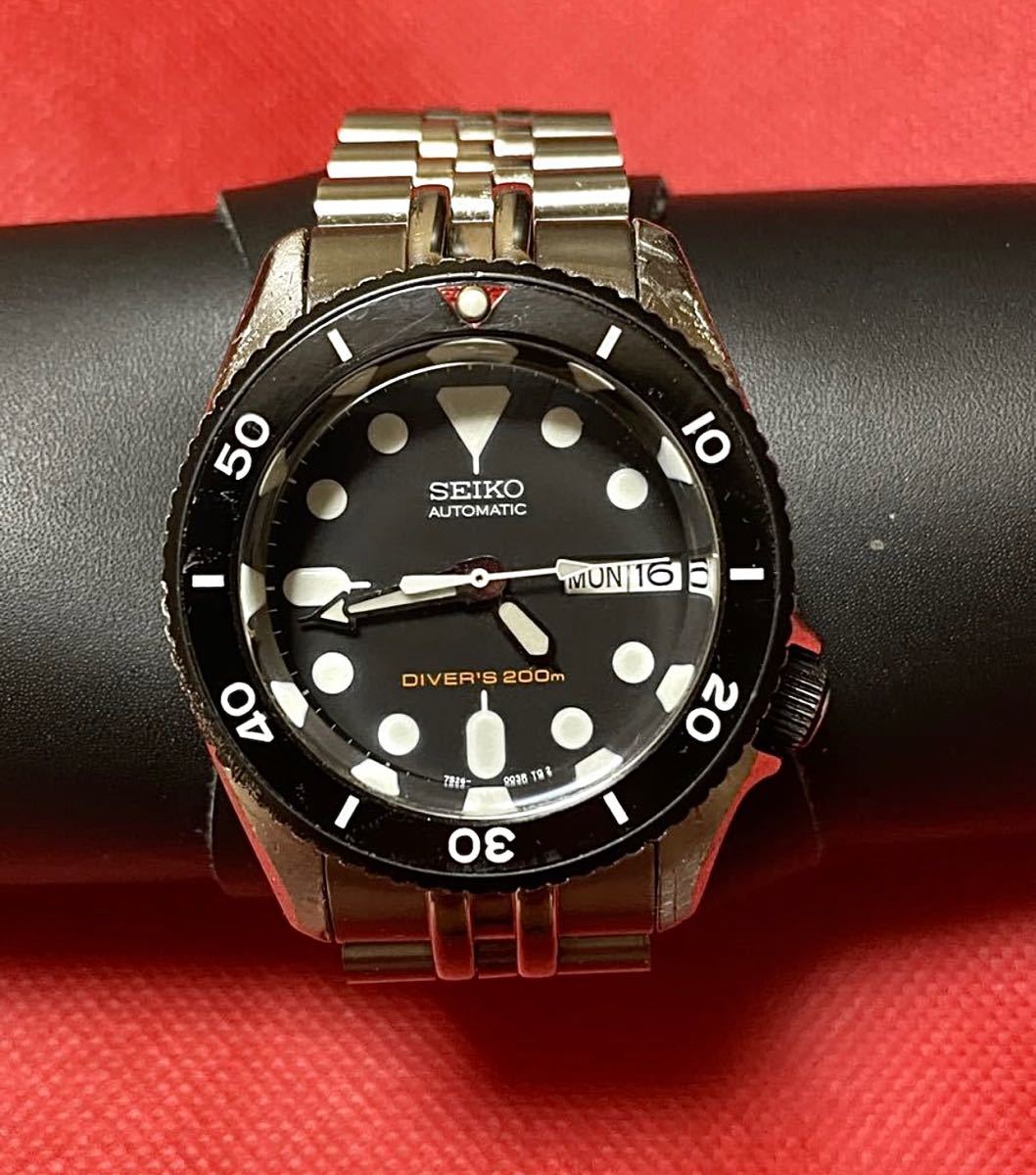 SALE】 希少 セイコー SKX007KD 自動巻き ダイバーズ 希少 ブラック
