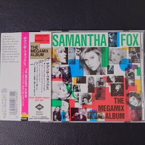 廃盤 日本限定盤 ★SAMANTHA FOX★ サマンサ・フォックス [THE MEGAMIX ALBUM] 国内盤 CD [DANCE/POP]