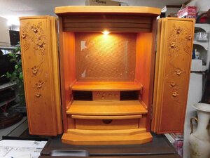 ** compact family Buddhist altar 35.2×30×48.5cm lighting attaching **