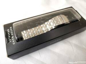 【 新品/未使用品 】Pebble Steel ステンレス シルバー バンド 22mm Silver band ぺブル 純正品