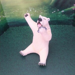 朝隈俊男 すりーぴー 眠いシロクマ フィギュアコレクション アニマルライフ animal life figure collection 白熊 北極クマ