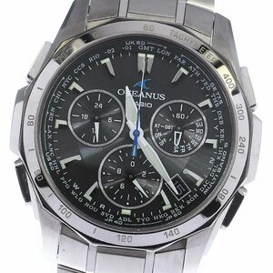  Casio CASIO OCW-S1000BJ-1AJF Oceanus man ta solar radio wave men's superior article _746433[ev20]