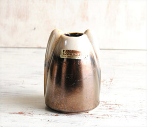ドイツ製 ヴィンテージ for mano KERAMIK 陶器の花瓶 花器 一輪挿し ミッドセンチュリー期 フラワーベース アンティーク_ig3134