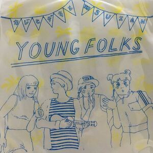 【新品 未聴品】カジヒデキ と THE SUZAN / Young Folks 7inch Peter Bjorn and John クボタタケシ オルガンバー 小西康陽 小山田圭吾