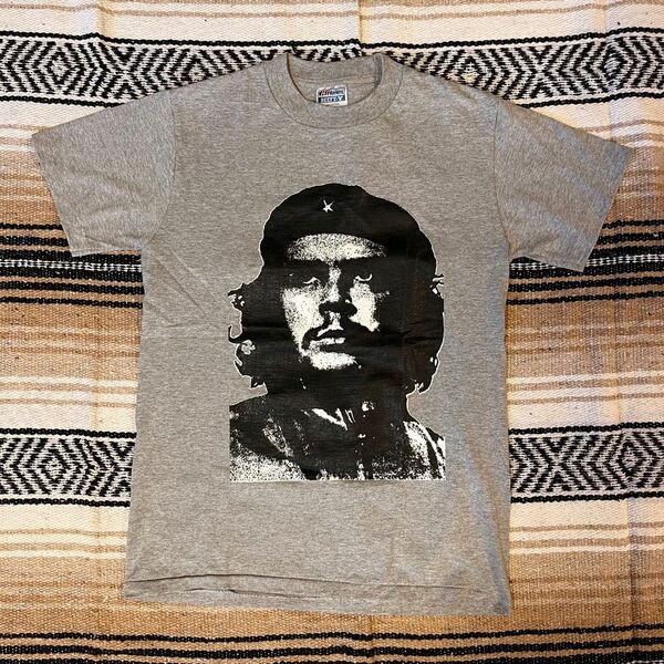 80s Hanes Che Tshirt ヘインズ Tシャツ チェゲバラ　シングル souvenir スーベニア お土産T vtg