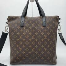 1円【美品】LOUIS VUITTON ルイヴィトン M40388 モノグラム マカサー キタン 2way ショルダーバッグ トート ビジネスバッグ ブリーフケース_画像2