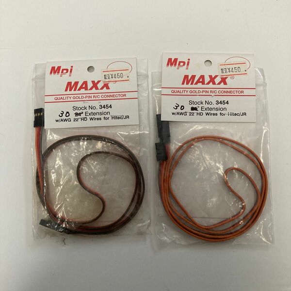 Mpi MAXX Quality Gold-pin R/C connector Stock No.3454 新品未開封　２個