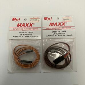 Mpi MAXX Quality Gold-pin R/C connector Stock No.3454 ２個　新品未開封