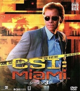 ＣＳＩ：マイアミ　シーズン３　コンパクトＤＶＤ－ＢＯＸ／デヴィッド・カルーソ,カンディ・アレキサンダー,エミリー・プロクター