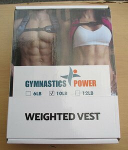 ☆ジムナスティック・パワー Gymnastics Power 10BL ウェイトベスト◆これ1枚でスピード、体力、スタミナが向上7,991円