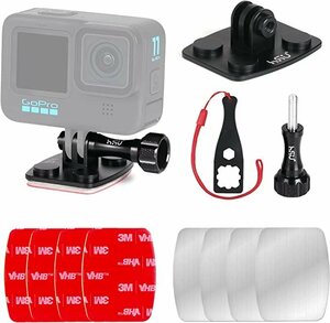 ☆HSU アクションカメラ・アクセサリーキット GoPro用マグネットマウント◆どこにでも持ち運びが可能1,191円