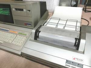 ■ 整備・動作確認済み　ドットプリンタ　MZ-80B/2000 他　MZ-80BP6　I/F ケーブル付