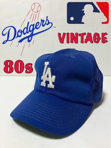 ロサンゼルス ドジャース Los Angeles Dodgers ベースボールキャップ 帽子 80s VINTAGE ヴィンテージ