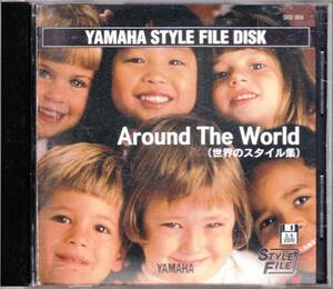 *YAMAHA STYLE FILE DISK Around the World( world. style compilation )* style file data 