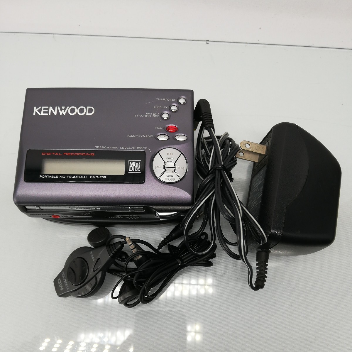 芸能人愛用 KENWOOD ケンウッド DMC-M7R ポータブルMDレコーダー