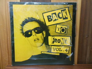 V/A BACK TO FRONT VOL 4 ナンバリング付き LP Tits P!I!G!Z! Anorexia 収録