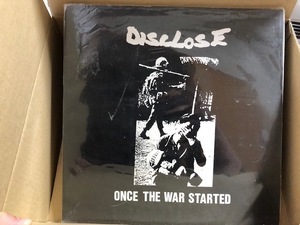 DISCLOSE / ONCE THE WAR STARTED , HAKUCHI / DISTURB LP