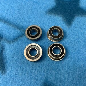  Associe tedo*RC8-B4gya box bearing flange type inside diameter 6mm outer diameter 13mm width 5mm Raver shield bearing 4 piece set 