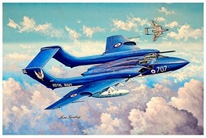 トランペッター 1/48 イギリス海軍 デ・ハビランド DH.110 シービクセン FA