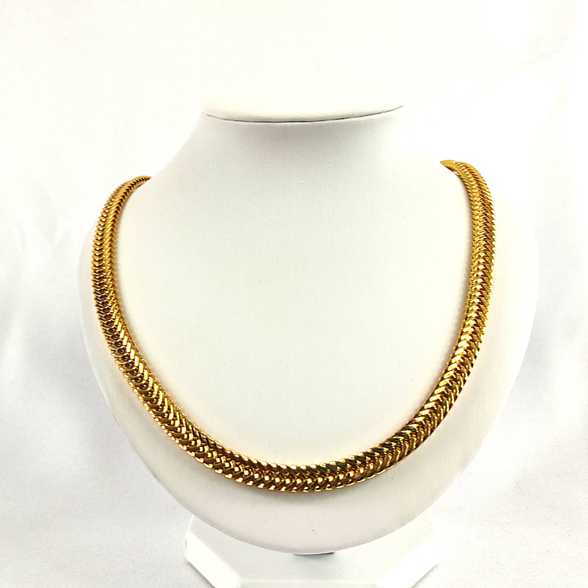 桜 印 〜3/28価格【18金チェーンネックレス 8g】42㎝ ゴールド750