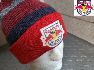 ★送料360円 正規品★本物 新品 EC Red Bull Salzburg NEW ERA レッドブル ニユーエラ コラボ ニットキャップ ビーニー 帽子