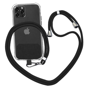 ①[3 piece ] mobile telephone strap universal rope strap hanging code [ color ] black ②[2 piece ] smart phone for rainproof [ color ] Random 