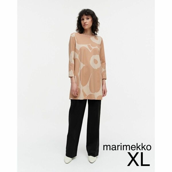 マリメッコ marimekko Reliefi Unikko チュニック　ワンピース　ウニッコ