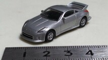 送料１２０円〜京商1:100　ニッサン フェアレディＺ ミニカーコレクション (Z33)S-TUNE GT 2005 シルバー1/100　サークルＫサンクス2152543_画像6