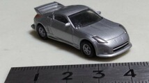 送料１２０円〜京商1:100　ニッサン フェアレディＺ ミニカーコレクション (Z33)S-TUNE GT 2005 シルバー1/100　サークルＫサンクス2152543_画像7