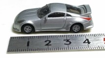 送料１２０円〜京商1:100　ニッサン フェアレディＺ ミニカーコレクション (Z33)S-TUNE GT 2005 シルバー1/100　サークルＫサンクス2152543_画像1