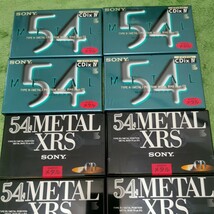 カセットテープ ソニー SONY METAL メタル 12本 54分 C-54CDX4C C-54MXRS C-54MTLESA_画像2