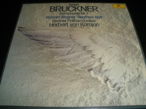 カラヤン 70s ブルックナー 交響曲 7番 ベルリン・フィルハーモニー管弦楽団 オリジナル 紙ジャケ 美品