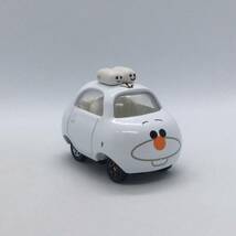 CO28 トミカ ミニカー ディズニーモータース ツムツム オラフ ツムトップ_画像1