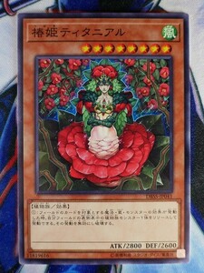 ◇A6146◇遊戯王OCG・椿姫ティタニアル ノーマル DBSS-JP041・美品◇