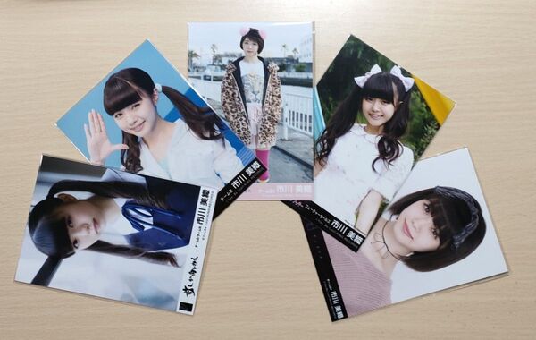 ◎A05【NMB48・AKB48】市川美織 5枚セット(全5枚) 生写真