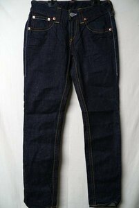 ◆濃紺美品◆Levi's リーバイス 911 NL911-0006 フラップスキニーデニムパンツ◆30インチ◆