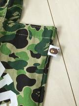 未使用 A BATHING APE トートバッグ カモ柄_画像9